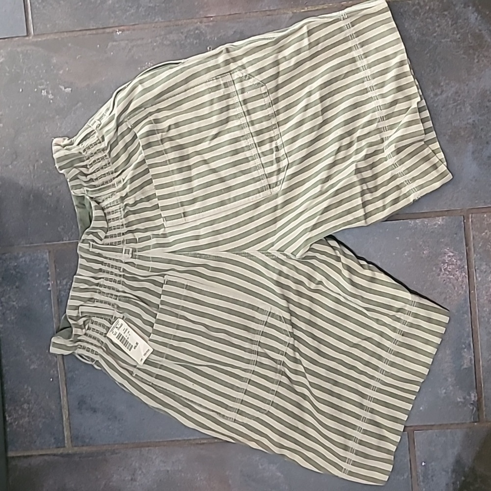 NWT ESPIRIT Sport High Waisted Bermuda 100% Cotton Shorts Size 7/8 Vintage - Picture 5 of 6